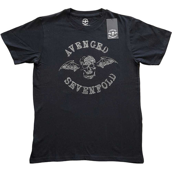 Avenged Sevenfold | Official Band T-Shirt | Deathbat (Diamante)