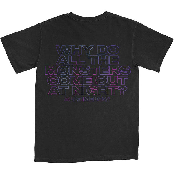 All Time Low | Official Band T-Shirt | Blurry Monster (Back Print)