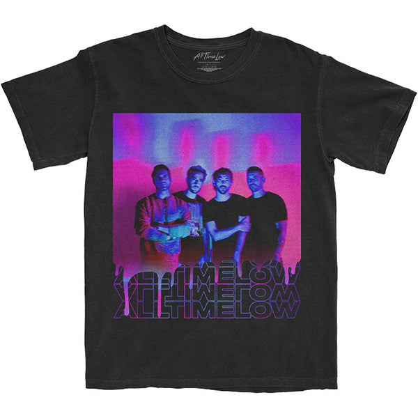 All Time Low | Official Band T-Shirt | Blurry Monster (Back Print)