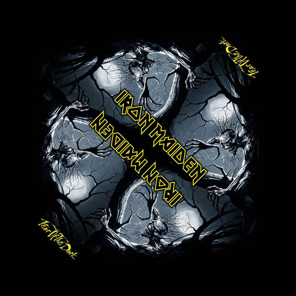 Iron Maiden Unisex Bandana: Fear Of The Dark