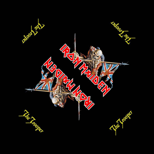 Iron Maiden Unisex Bandana: The Trooper