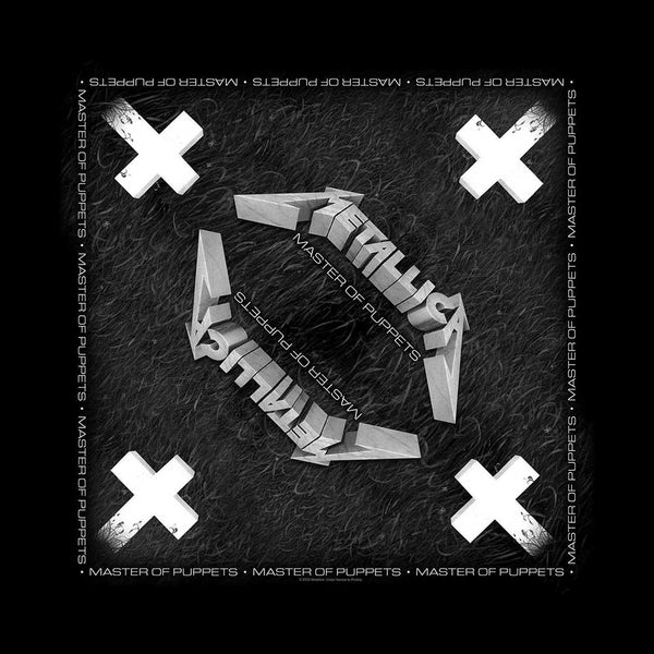 Metallica Unisex Bandana: Master of Puppets