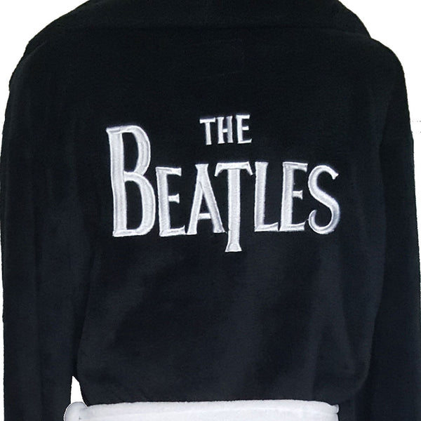 The Beatles Unisex Bathrobe: Drop T Logo