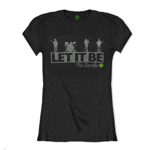 The Beatles Ladies Premium T-Shirt: Rooftop