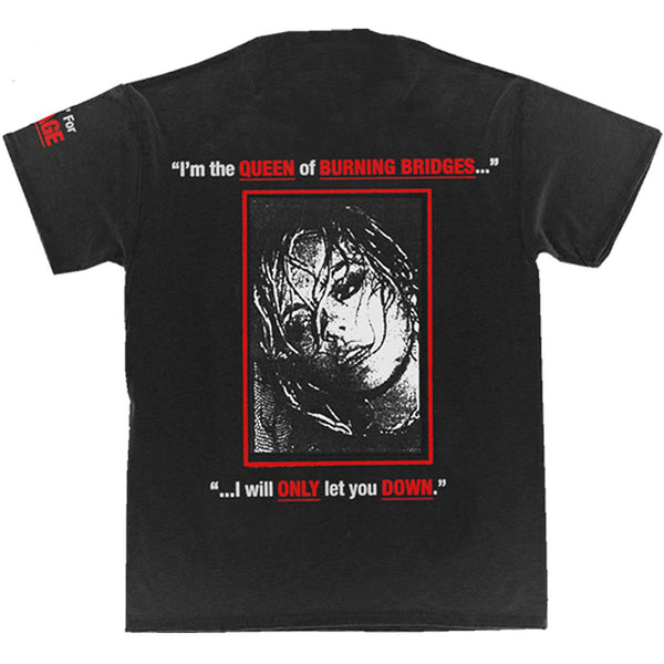 Bebe Rexha | Official Band T-Shirt | Queen of Sabotage (Back Print)