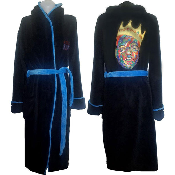 Biggie Smalls Unisex Bathrobe: Crown