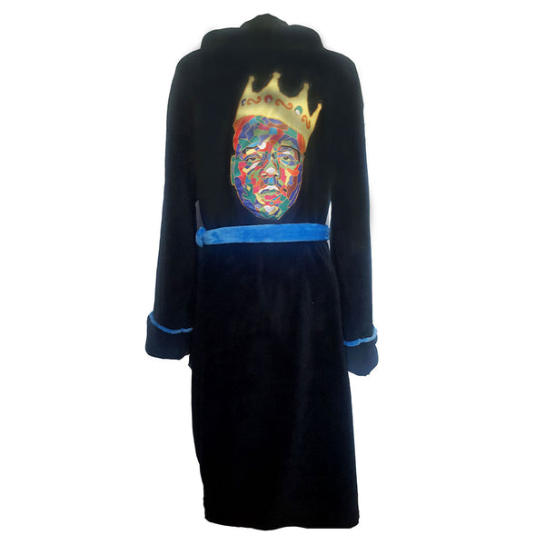 Biggie Smalls Unisex Bathrobe: Crown