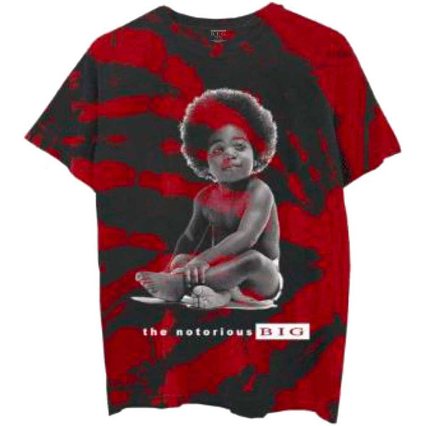 Biggie Smalls | Official Band T-Shirt | Baby Biggie (Dip-Dye)