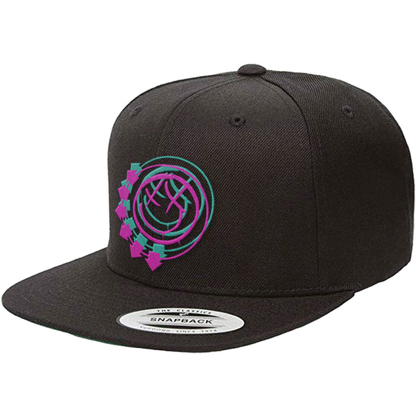 Blink-182 | Official Band Snapback Cap | Double Six Arrows