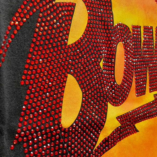 David Bowie | Official Band T-Shirt | Diamond Dogs Logo (Diamante)