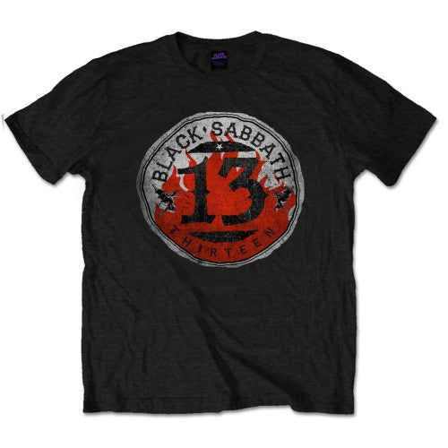 Black Sabbath | Official Band T-Shirt | 13 Flame Circle
