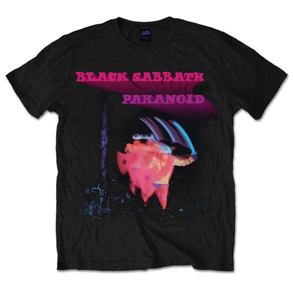 Black Sabbath | Official Band T-Shirt | Paranoid Motion Trails