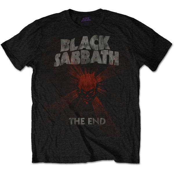 Black Sabbath | Official Band T-Shirt | The End Mushroom Cloud