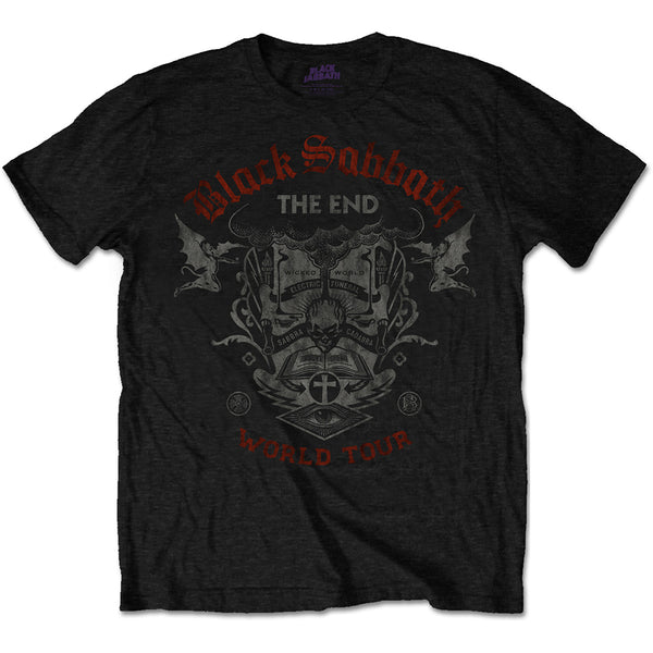 Black Sabbath | Official Band T-Shirt | The End Mushroom Cloud