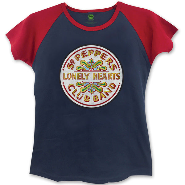 The Beatles Ladies Fashion T-Shirt: Sgt Pepper (Skinny Fit)