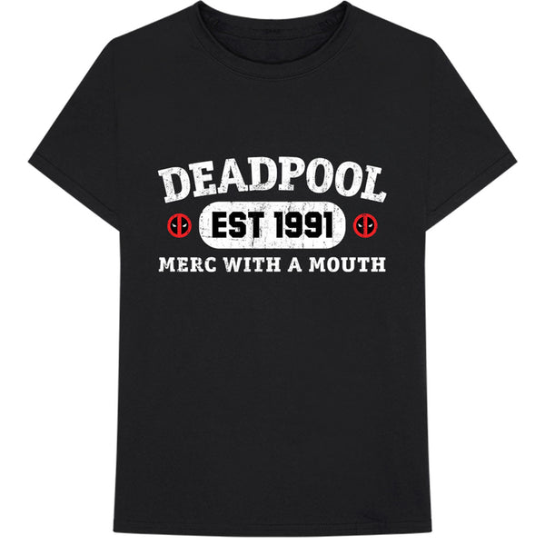 Marvel Comics | Official Band T-Shirt | Deadpool Merc With A Mouth