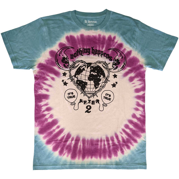 Ed Sheeran | Official Band T-Shirt | Nothing Happens (Wash Collection)