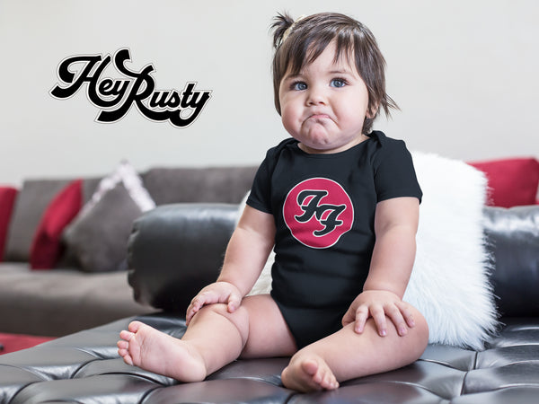 Slipknot Kids Baby Grow: Star Logo (Back Print)