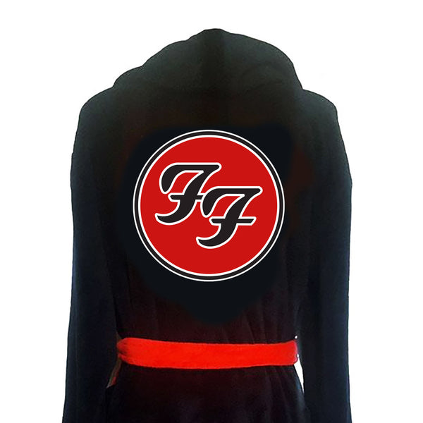 Foo Fighters Unisex Bathrobe: FF Logo