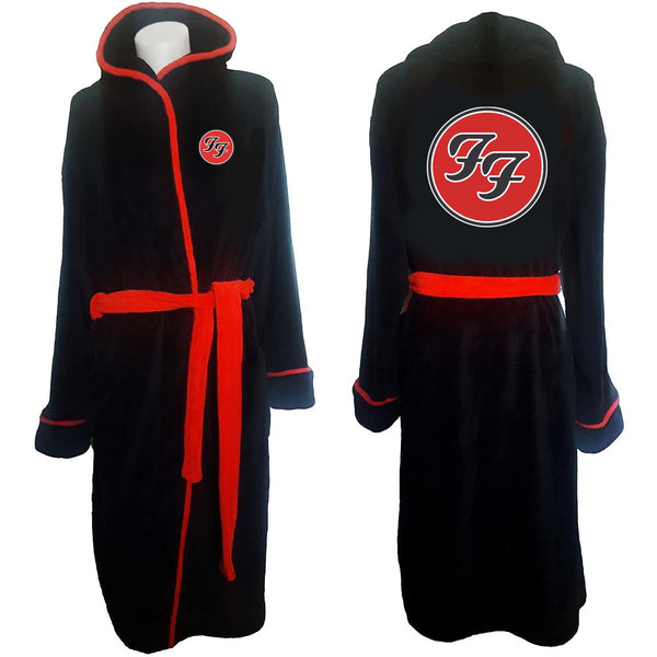 Foo Fighters Unisex Bathrobe: FF Logo
