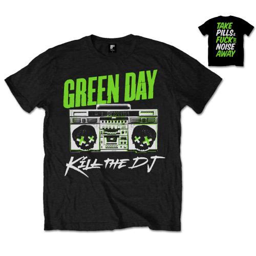 Green Day | Official Band T-Shirt | Kill the DJ (Back Print)