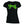 Load image into Gallery viewer, Ghost Ladies T-Shirt: Green/Grey Keyline Logo (Skinny Fit)