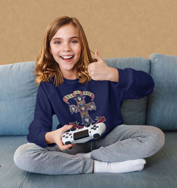Guns N' Roses Kids Sweatshirt: Appetite for Destruction