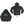 Load image into Gallery viewer, Gojira Unisex Pullover Hoodie: Fortitude Faces (Back & Arm Print)