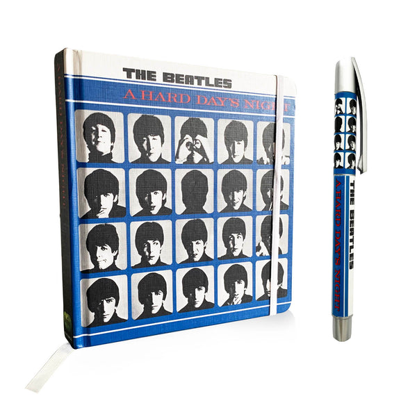 The Beatles Notebook: Hard Days Night (Hard Back) and Gel Pen