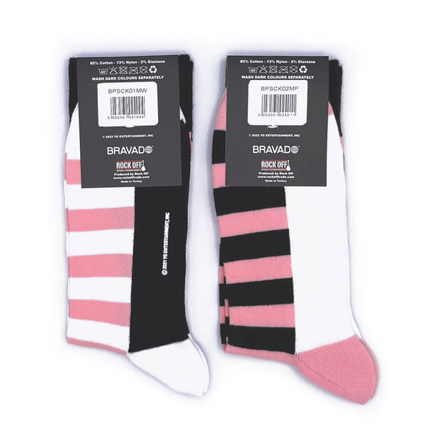 BlackPink Socks 2 Pack - Adult UK 7-11 (EU 41-46, US 8-12)
