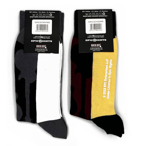 Eric Clapton Socks 2 Pack - Adult UK 7-11 (EU 41-46, US 8-12)