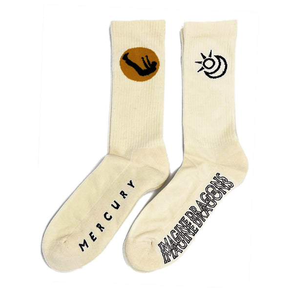 Imagine Dragons Socks 2 Pack - Adult UK 7-11 (EU 41-46, US 8-12)