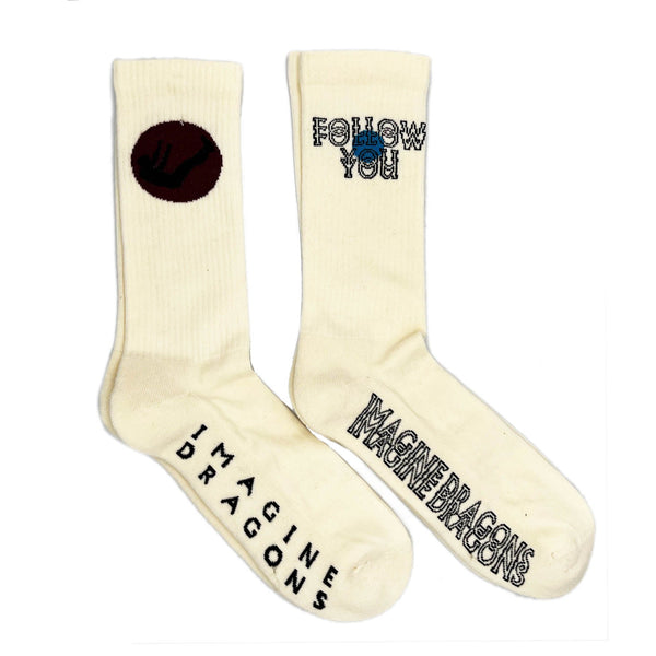 Imagine Dragons Socks 2 Pack - Adult UK 7-11 (EU 41-46, US 8-12)