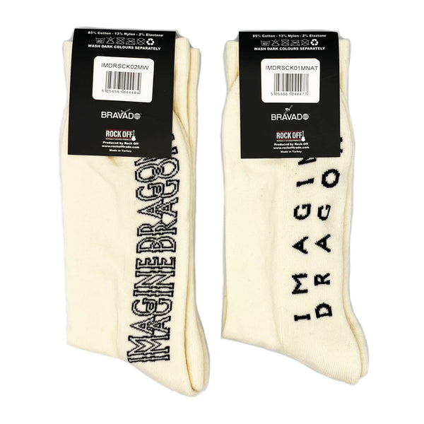 Imagine Dragons Socks 2 Pack - Adult UK 7-11 (EU 41-46, US 8-12)