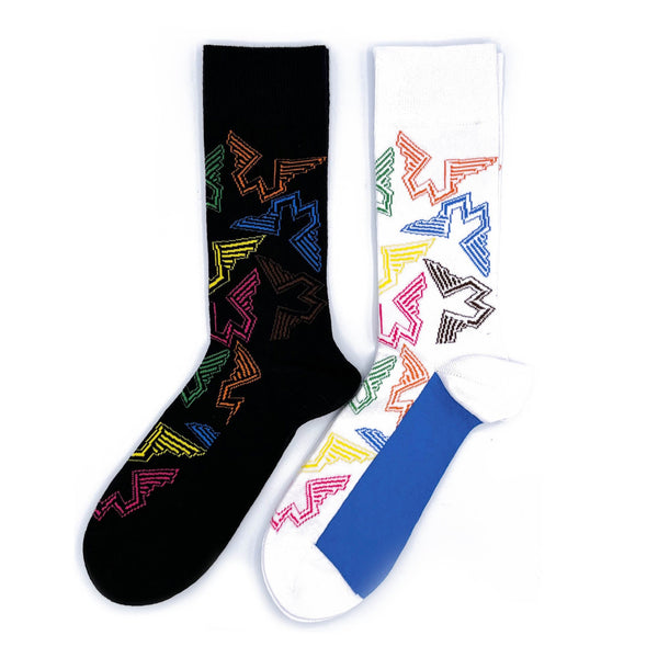 Paul McCartney and Wings Socks 2 Pack - Adult UK 7-11 (EU 41-46, US 8-12)