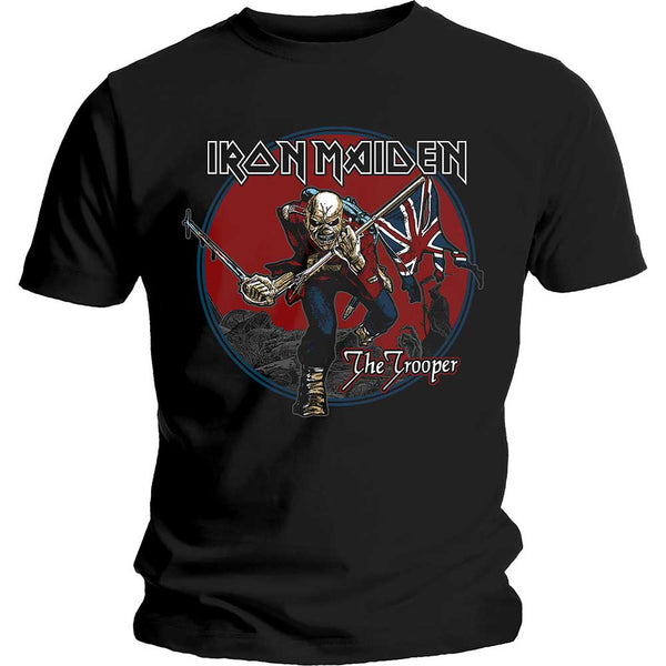 Iron Maiden | Official Band T-Shirt | Trooper Red Sky