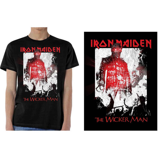 Iron Maiden | Official Band T-Shirt | The Wicker Man Smoke