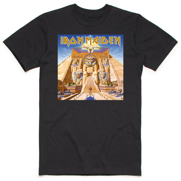 Iron Maiden | Official Band T-Shirt | Powerslave Album Cover Box