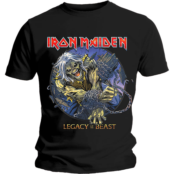 Iron Maiden | Official Band T-Shirt | Eddie Chained Legacy