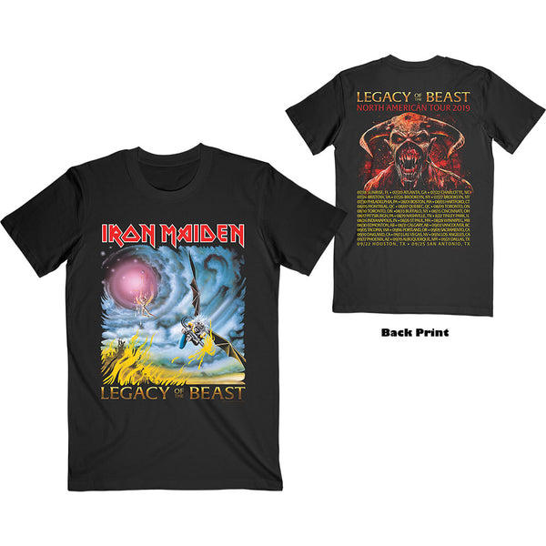 Iron Maiden | Official Band T-Shirt | The Flight of Icarus (Back Print)