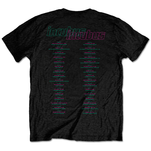 Incubus | Official Band T-Shirt | 17 Tour (Back Print)