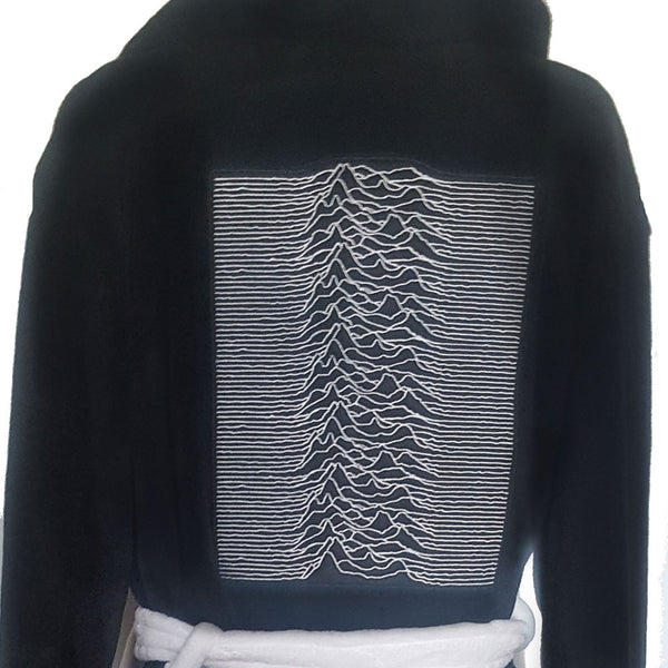 Joy Division Unisex Bathrobe: Unknown Pleasures