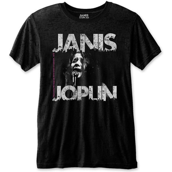 Janis Joplin Unisex Eco-Tee: Shea '70