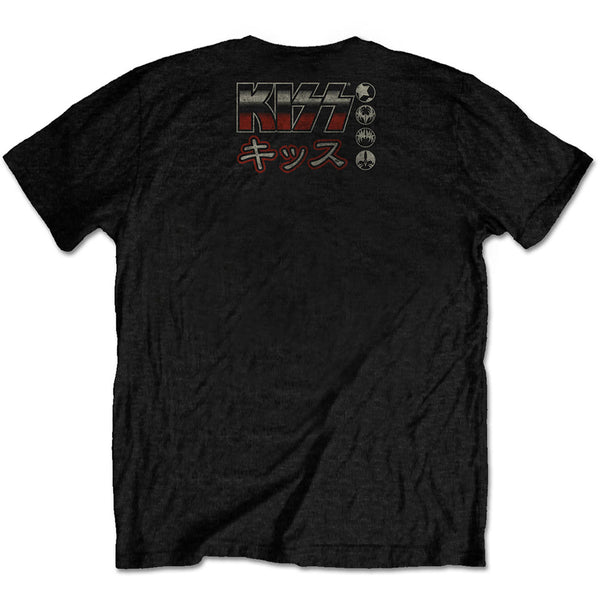 KISS | Official Band T-Shirt | Japan Live 2016 (Back Print)