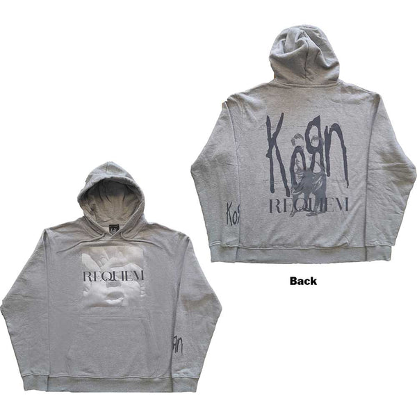 Korn Unisex Pullover Hoodie: Requiem (Back Print)
