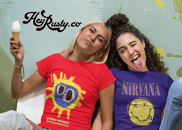 Primal Scream Ladies T-Shirt: Screamadelica