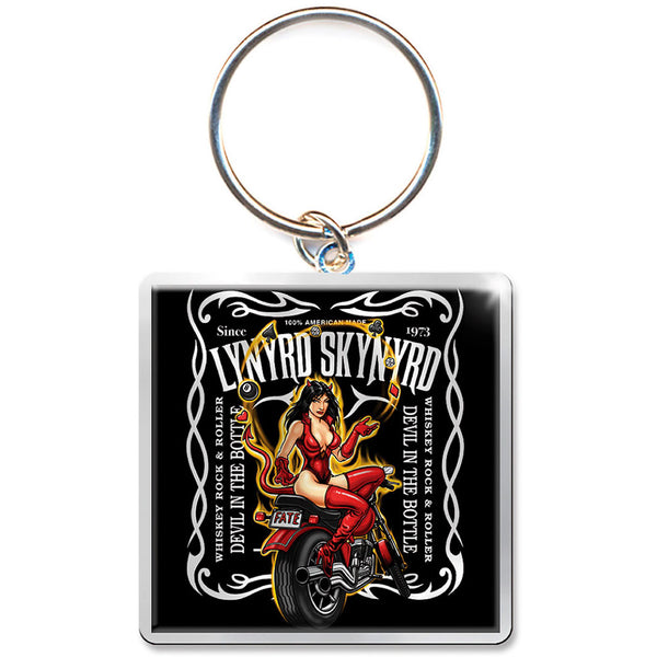 Lynyrd Skynyrd Keychain: Devil In The Bottle (Photo-print)