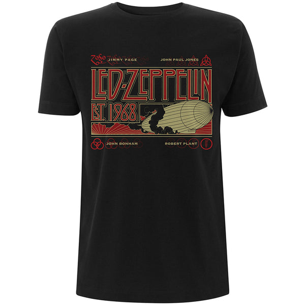 Led Zeppelin | Official Band T-Shirt | Zeppelin & Smoke