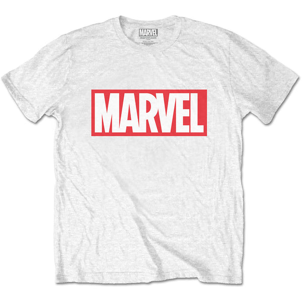 Marvel Comics | Official Band T-Shirt | Marvel Box Logo