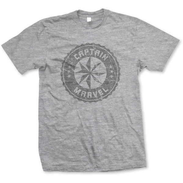 Marvel Comics | Official Band T-Shirt | Captain Marvel Circle